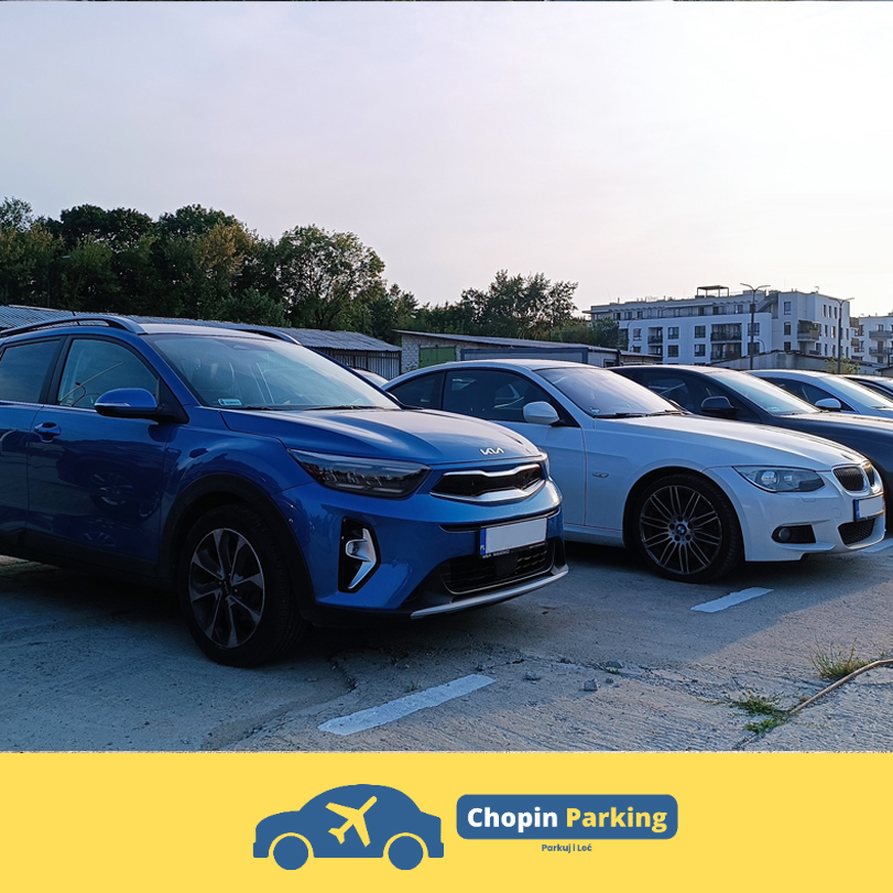Parking Lots At The Chopin Airport Warsaw Okęcie
